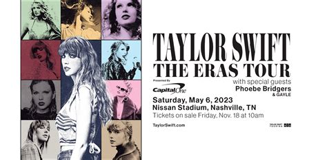 Swift eras tour - Taylor Swift | The Eras Tour. Fri, 14 Jun 2024, 16:00. Fri, 14 Jun 2024, 16:00 |. Anfield, Liverpool. Info. Accessible Tickets. Handling and Delivery Fees may apply to your order. VIP Package Terms & Conditions " All sales are final. There are no refunds or exchanges under any circumstances.